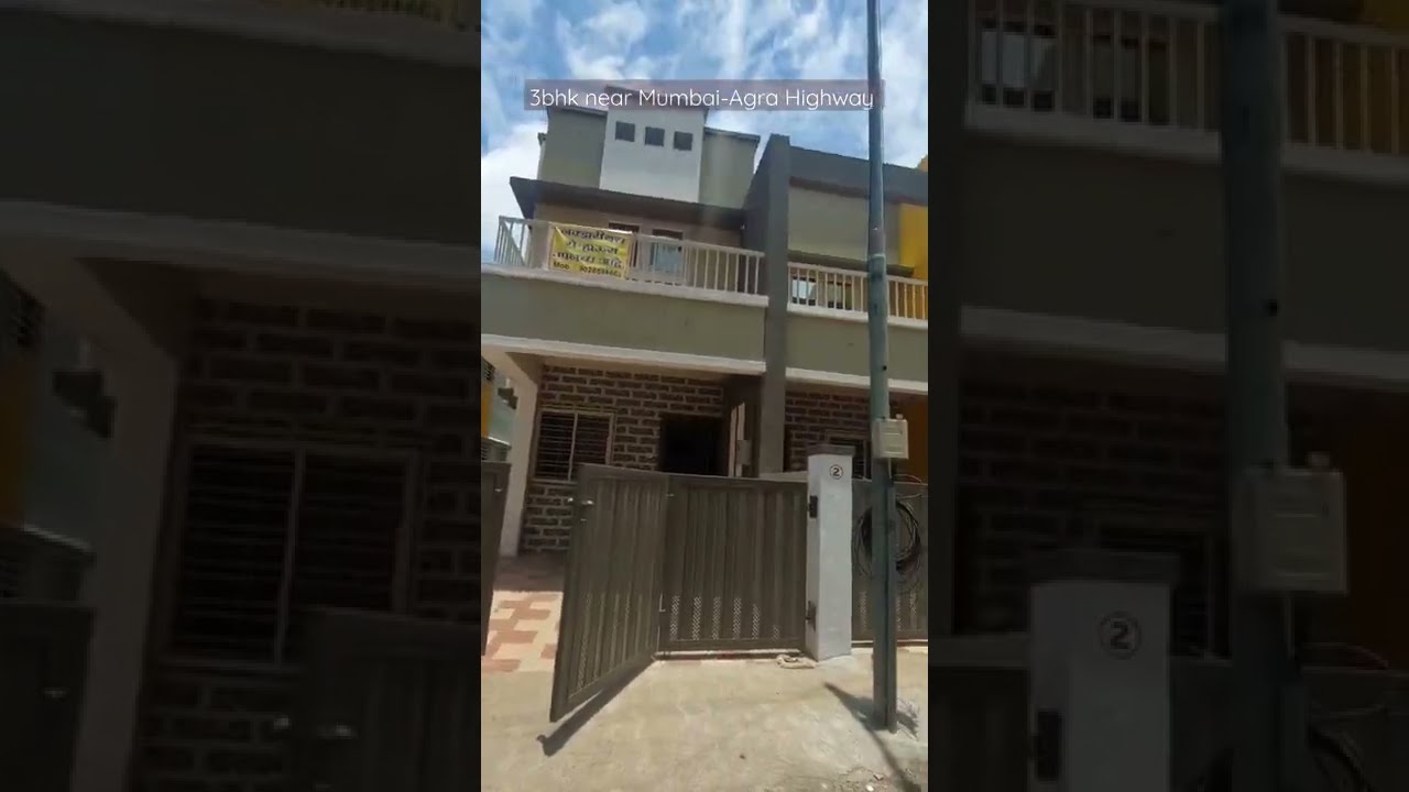 New project near Jatra hotel, Nashik. 3bhk corner row-house. 7507657352 #nashikproperty #rowhouse