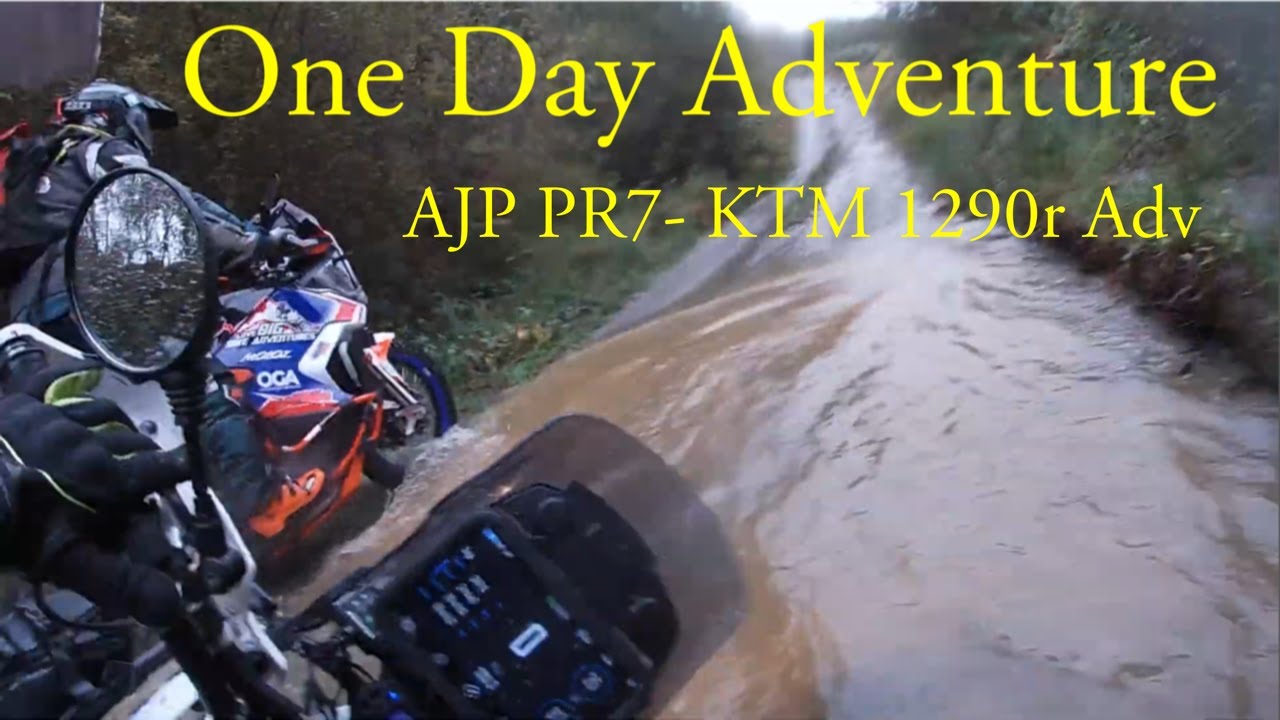 One Day Scottish Adventure KTM1290r Adv   AJP PR7