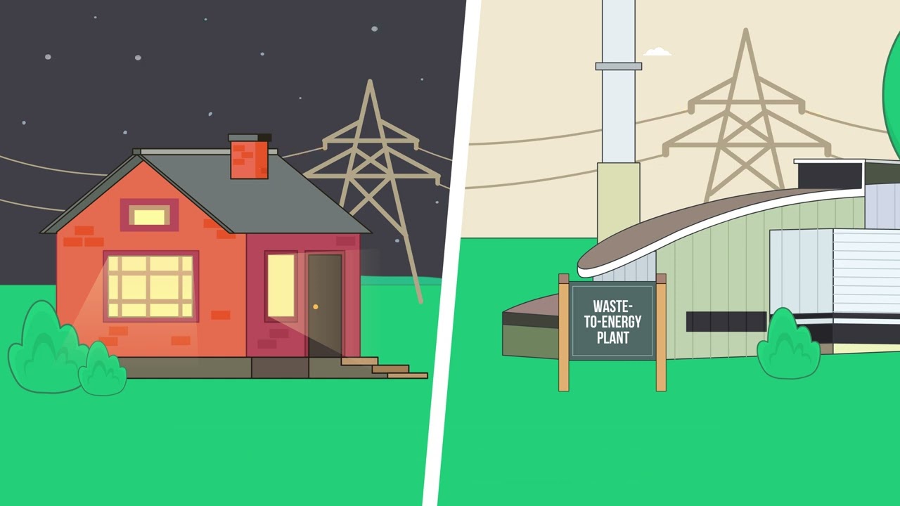 How our waste is transformed into construction materials to build Britain's infrastructure...