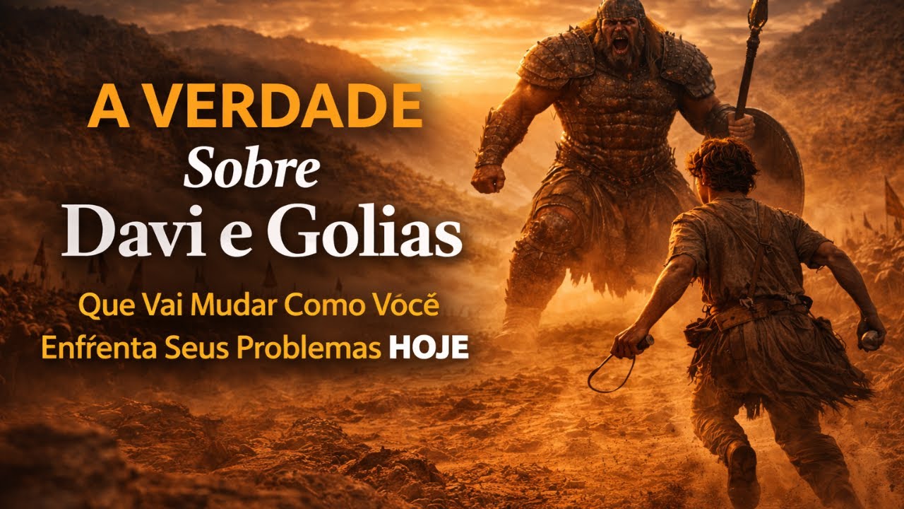 A VERDADE Sobre Davi e Golias Que Vai Mudar Como Você Enfrenta Seus Problemas HOJE