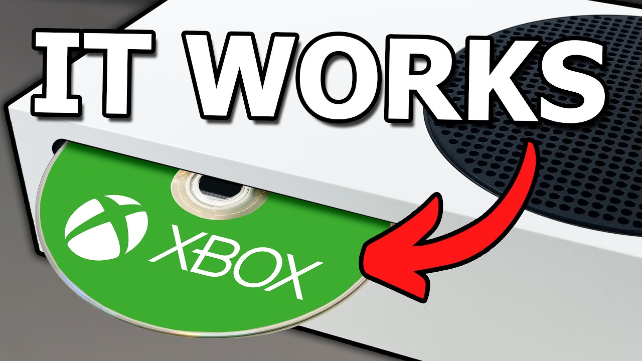 Xbox Discs WORK on the Xbox Series S Now... 😲
