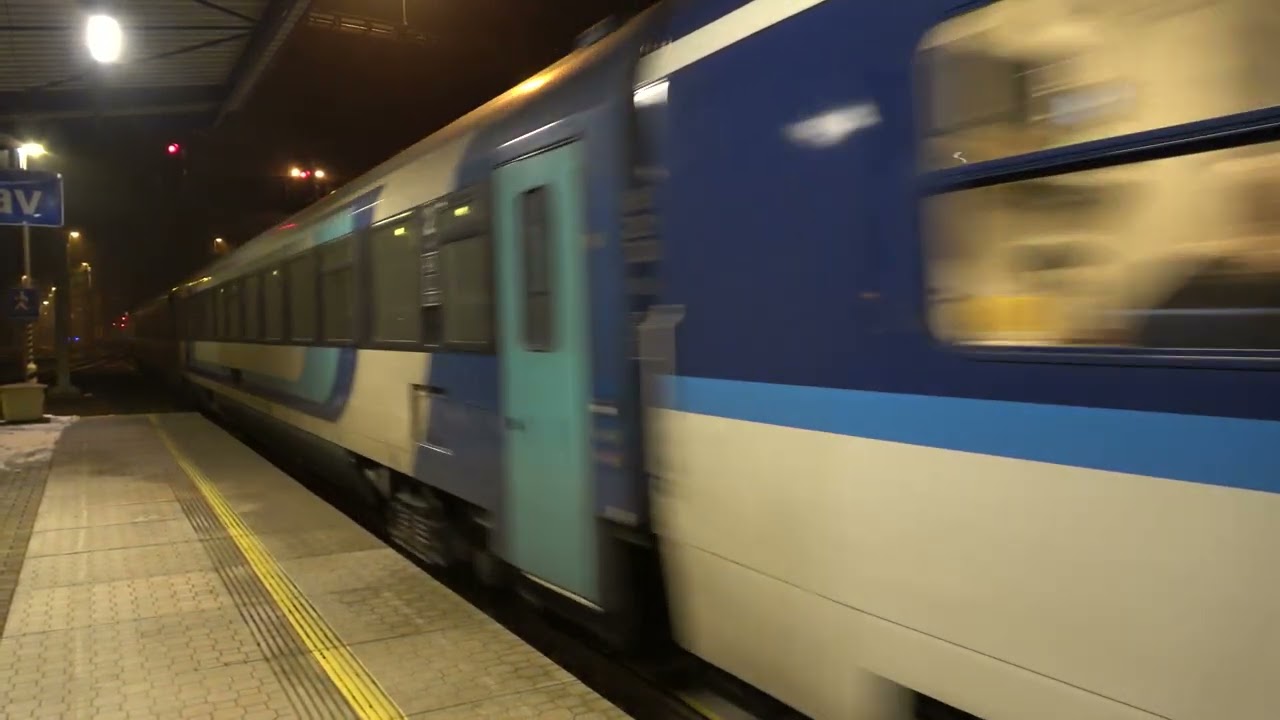 EuroNight 476 Metropol příjezd Břeclav