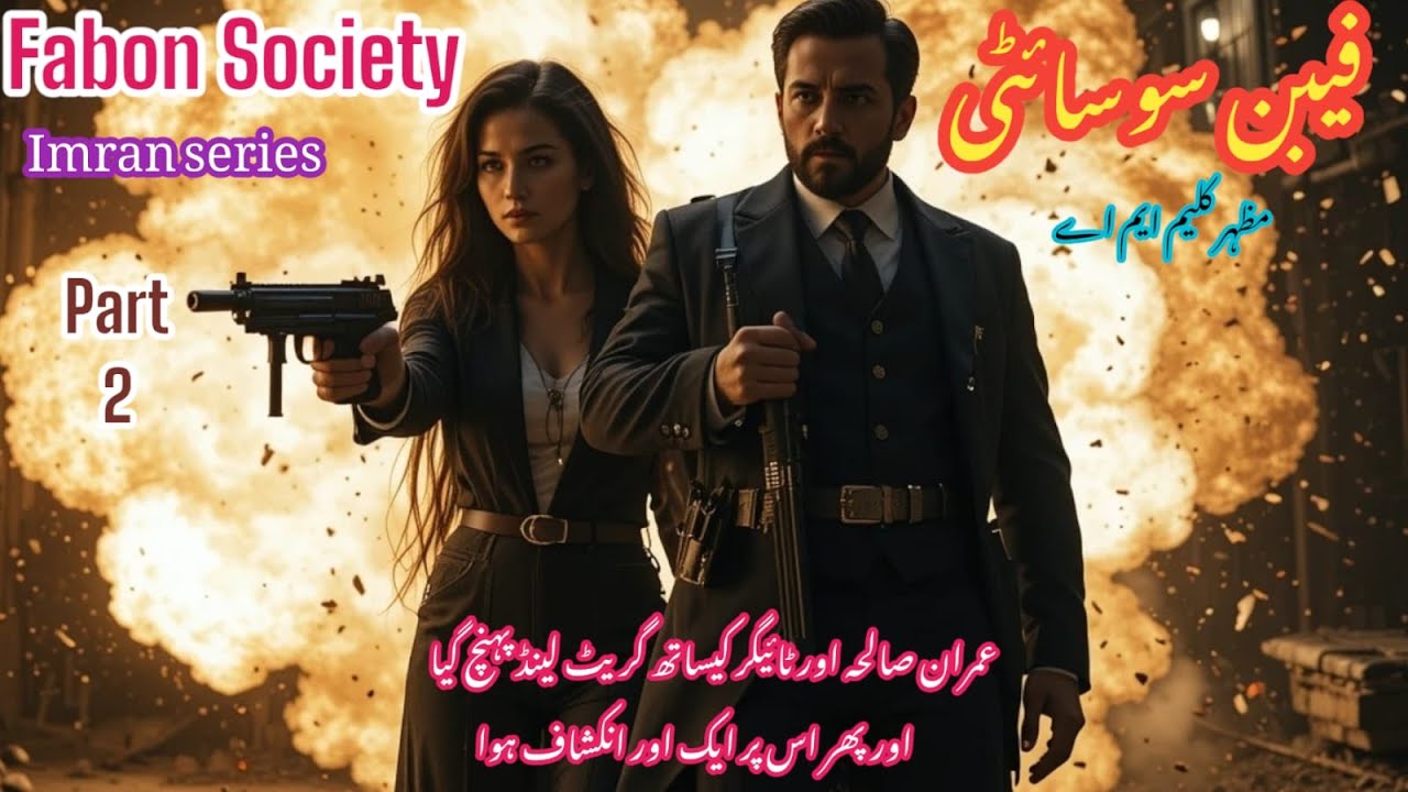 Tiger Imran and Saleha   | Fabon Society  Part 2   فیبن سوسائٹی  Imran series | Mazher Kaleem M.A