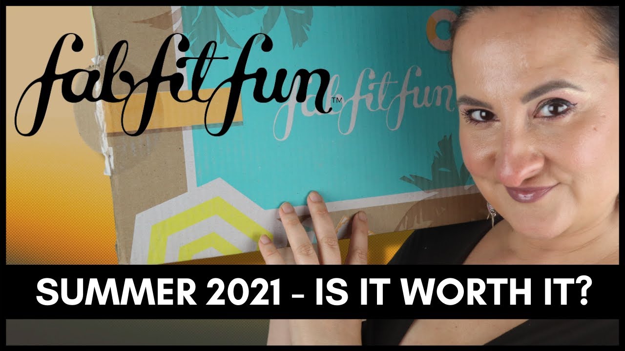 FAB FIT FUN SUMMER 2021 - IS IT WORTH THE MONEY?