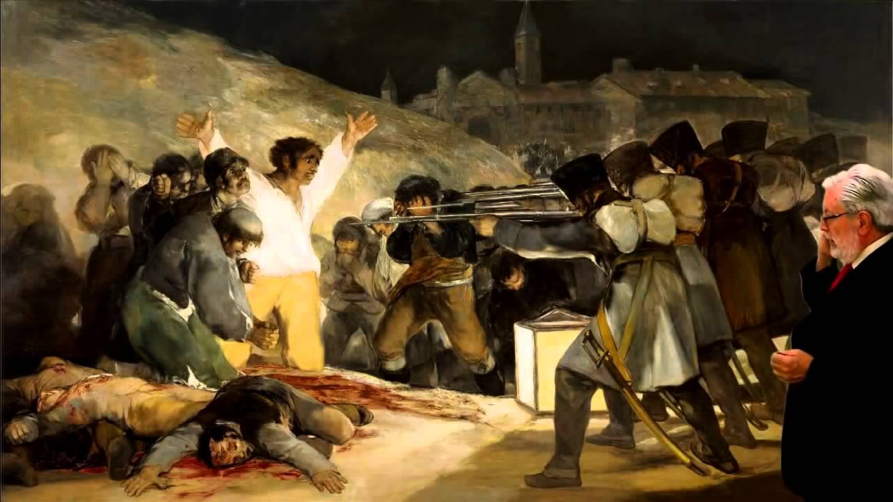 La lucha de los mamelucos  y  Los fusilamientos  de Francisco de Goya por Hi VIP