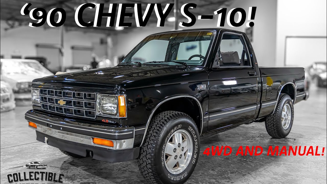 4WD 5-SPEED 1990 Chevrolet S-10 Review - Collectible Motorcar of Atlanta