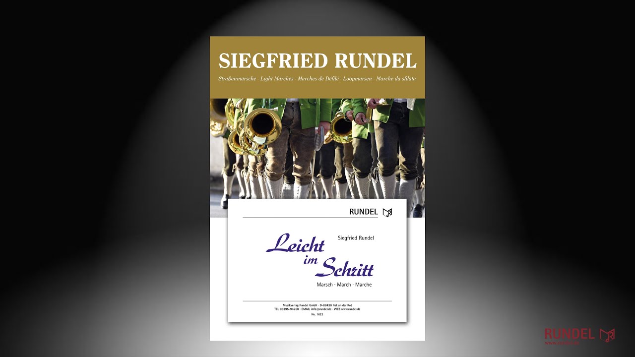 Leicht im Schritt | Marsch von Siegfried Rundel
