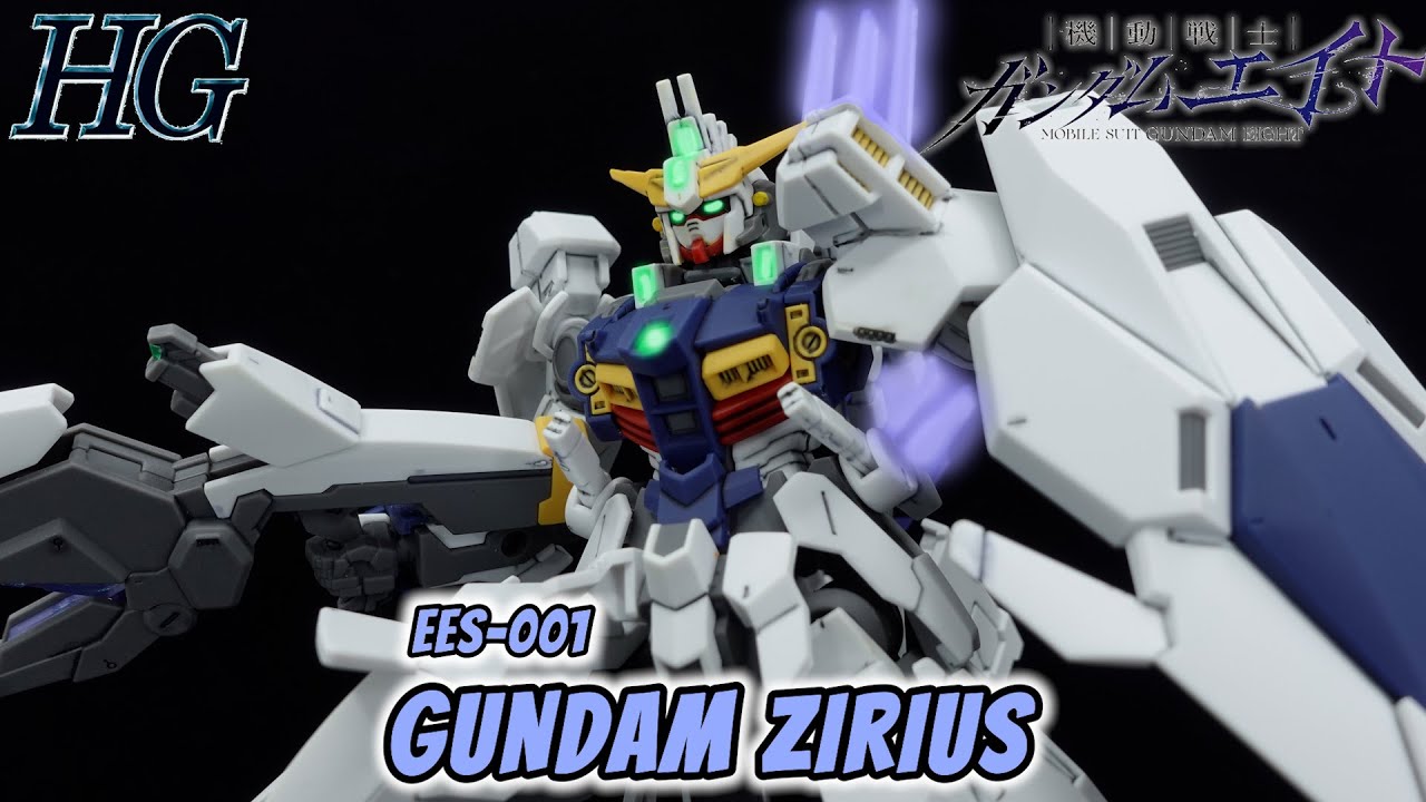 Обзор P-Bandai HG Gundam Zirius | Mobile Suit Gundam восемь