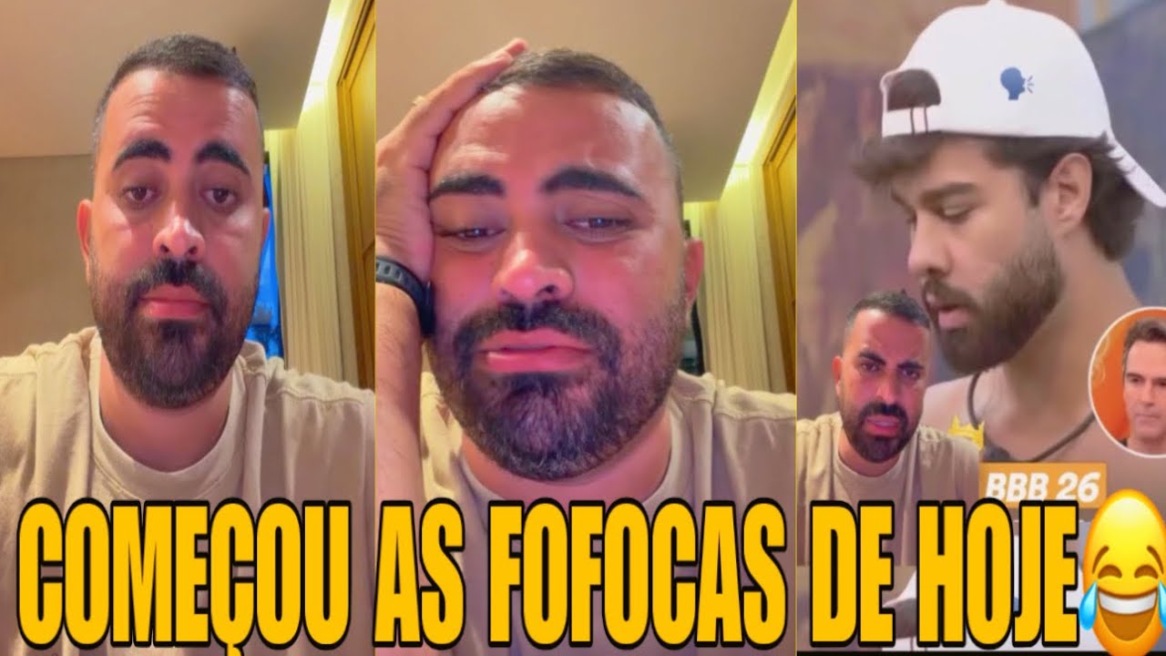 RONINHO JÁ COMEÇOU COM AS FOFOCAS QUE RECEBEU HOJE🤭😂😂
