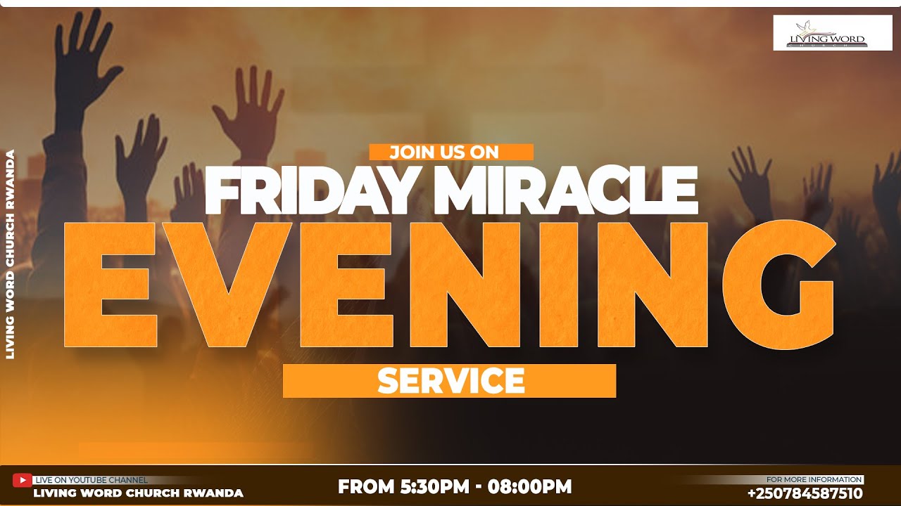 FRIDAY EVENING SERVICE//KUBA AHO IMANA IGUSHAKA// 6TH. FEB 2026//WITH PR INNOCENT