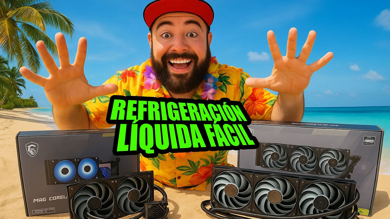 Refrigeracion Liquida Hecha FACIL y TODO EN UNO!! MSI MAG Coreliquid A15 240mm y 360mm 