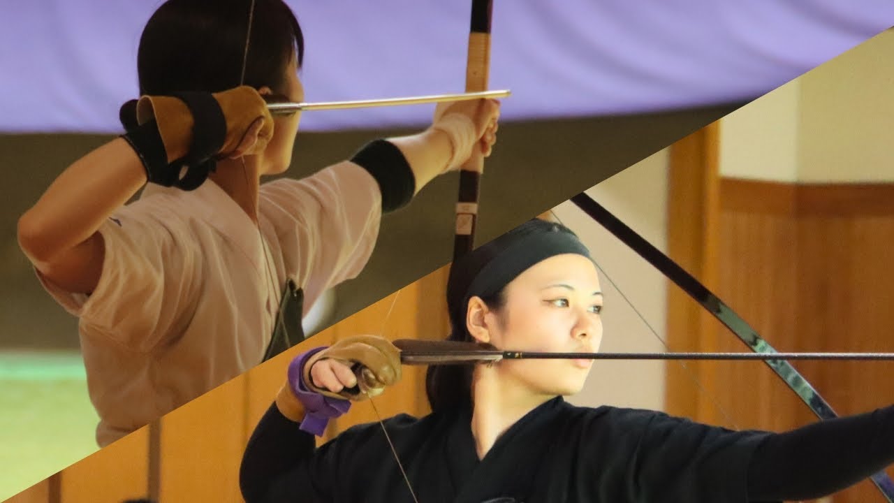 第37回全国大学弓道選抜大会女子の部決勝戦　明治大学対日本大学