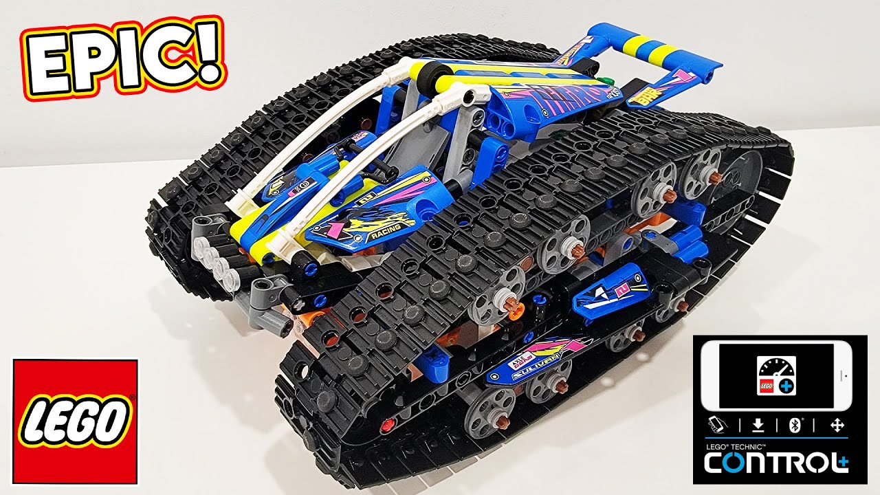 Обзор управляемого приложением автомобиля-трансформера LEGO Technic (2022 | 42140)
