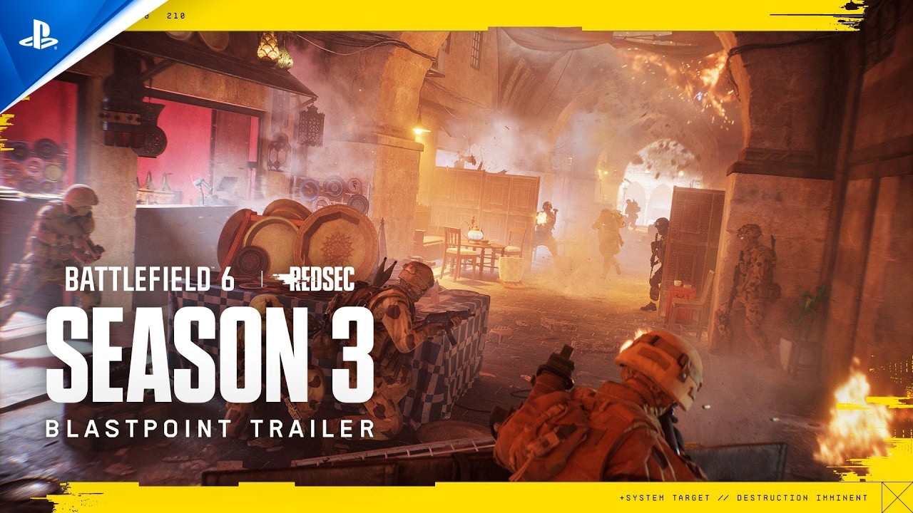 Battlefield 6 | Season 3 Blastpoint Official Gameplay Trailer | PS5
