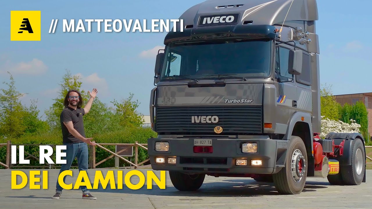 Com’è da guidare l’IVECO TURBOSTAR 190-48 V8 🚚? Il vero RE dei CAMION anni ‘90