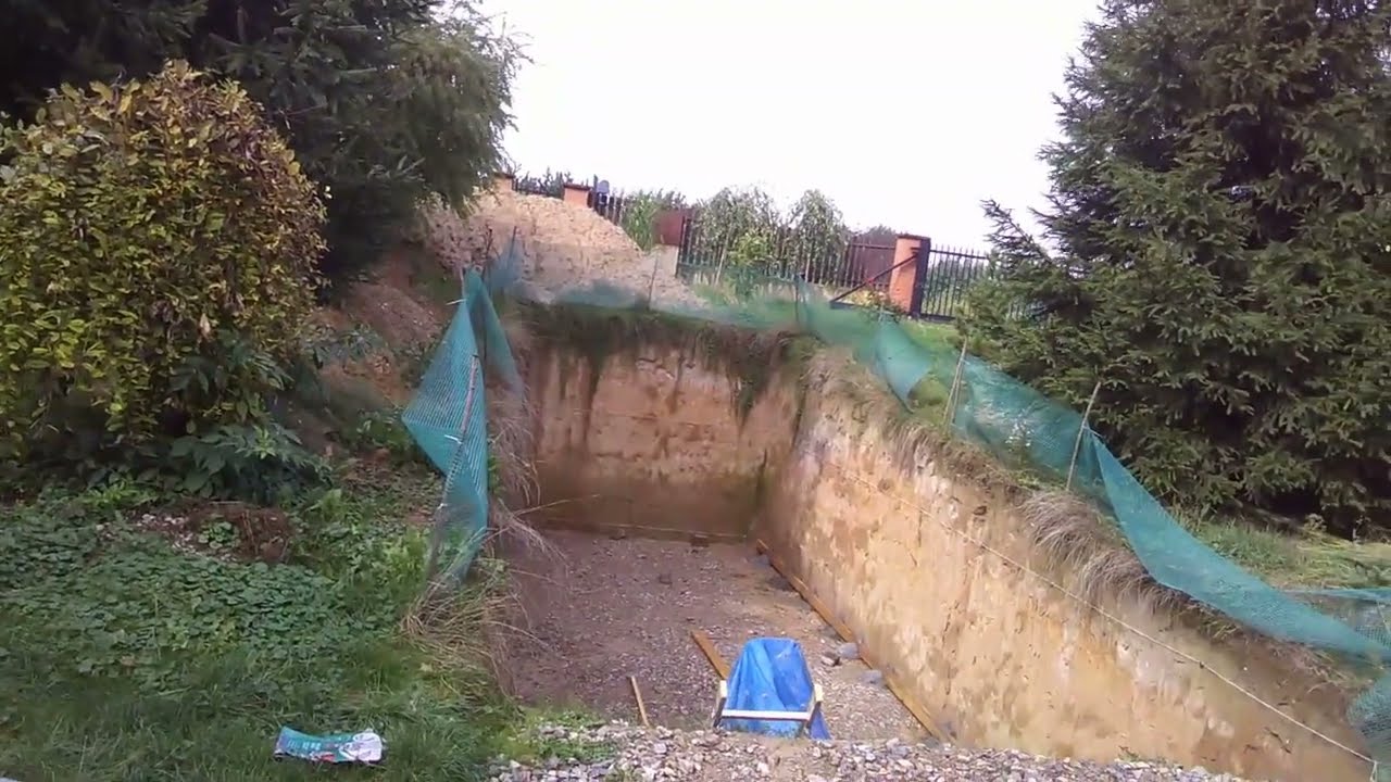 betonowa piwniczka ogrodowa cz  1 - życiowy rekord kopania