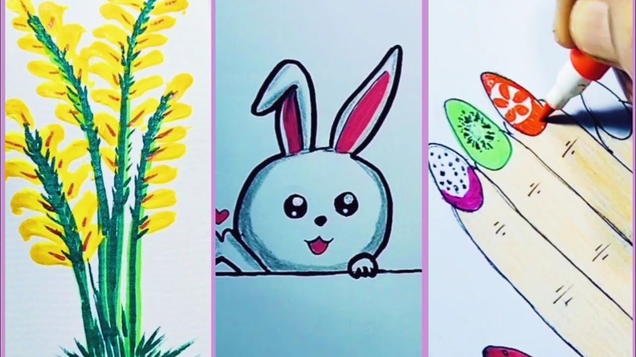 9 Easy Art Tips & Hacks || Cool Art ideas || Painting tutorials.