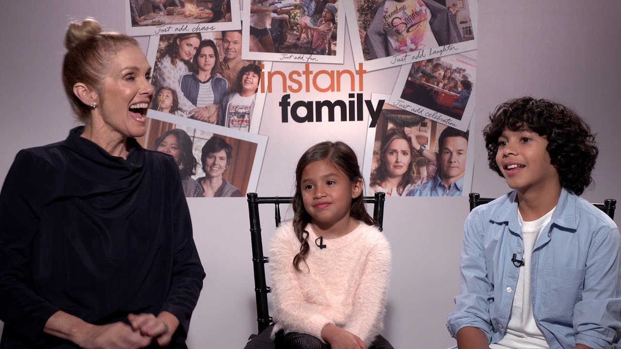 INSTANT FAMILY Cast/Crew Interviews - Julie Hagerty, Julianna Gamiz, Gustavo Quiroz,