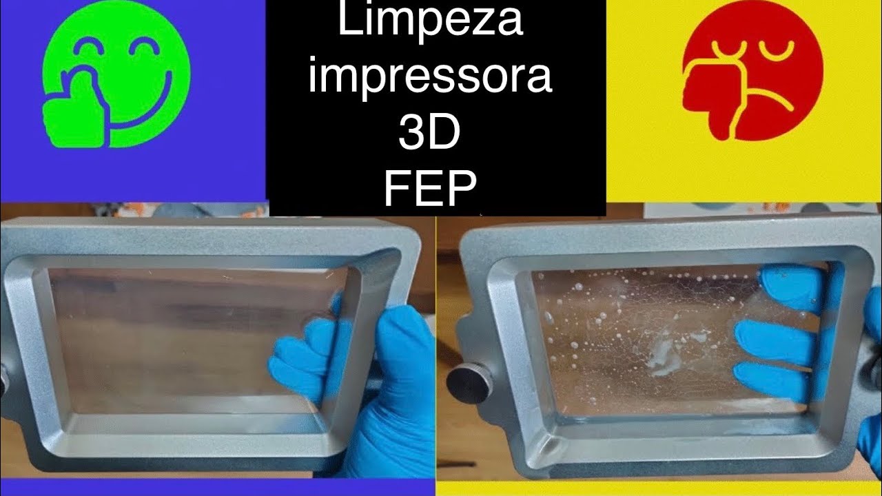 Limpando seu tanque FEP impressora 3D