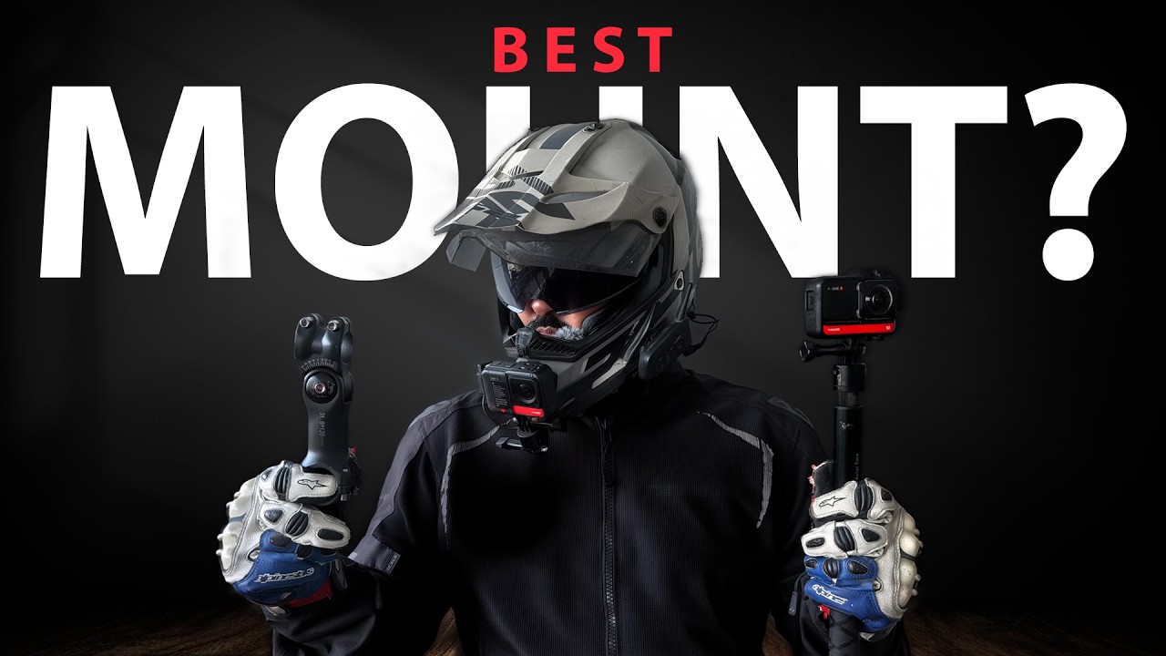 Best Motorcycle Mount for 360 & Action Cameras | Real Road Test