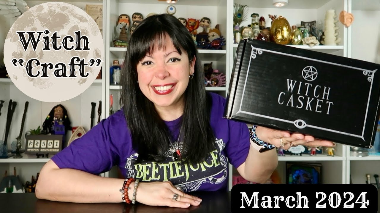 WITCH CASKET Unboxing | March 2024 | Witch “Craft”🧵🪡