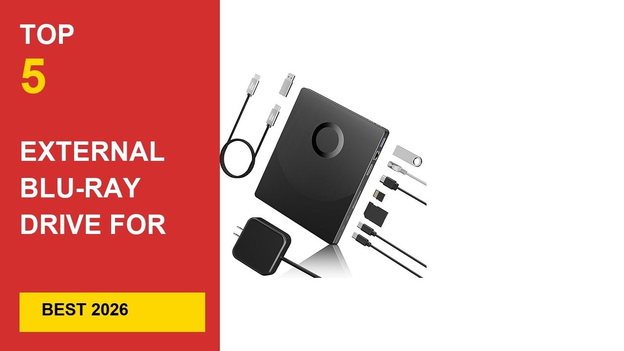 Best External Blu-Ray Drive For Laptop in 2026 - Expert Reviews in 2026