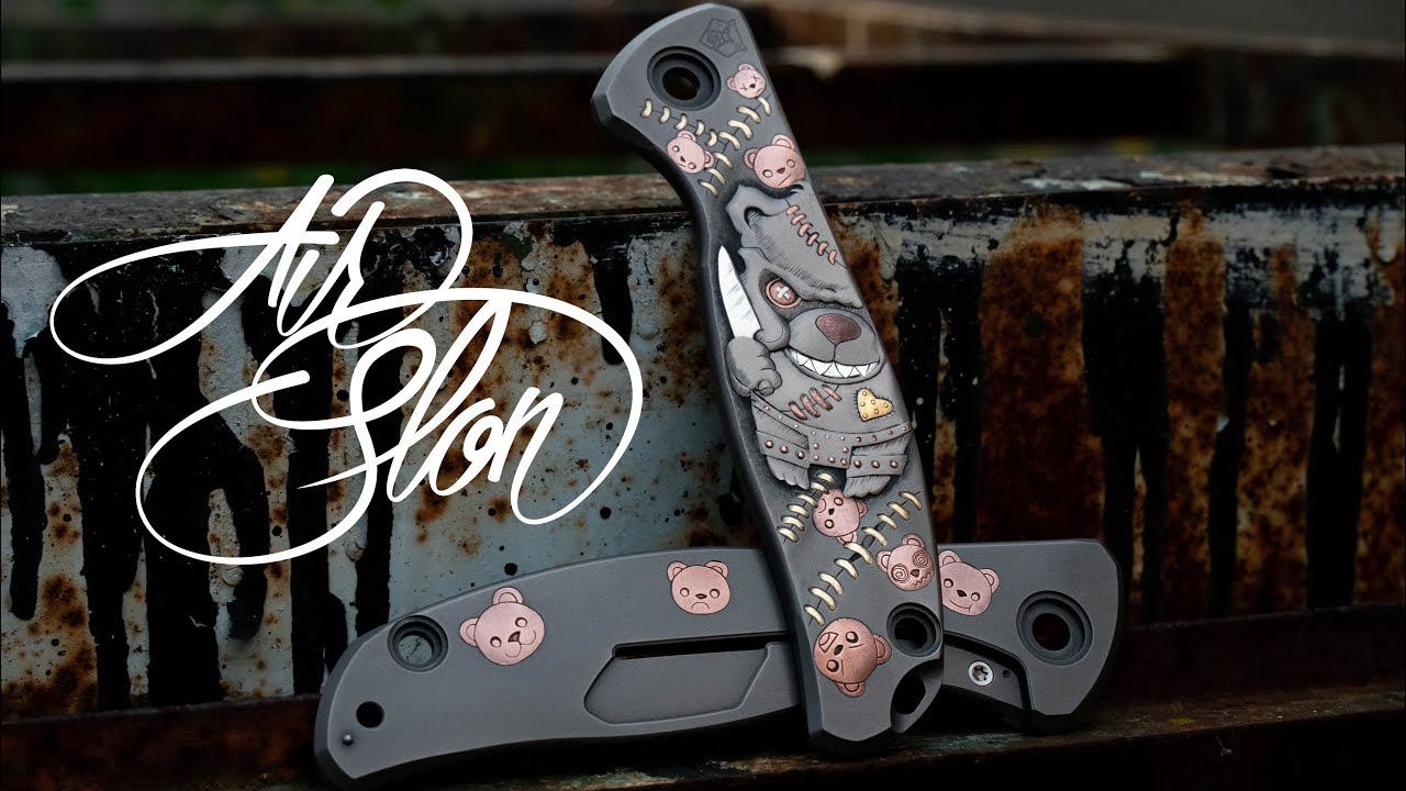 Hand engraving Shirogorov Knife