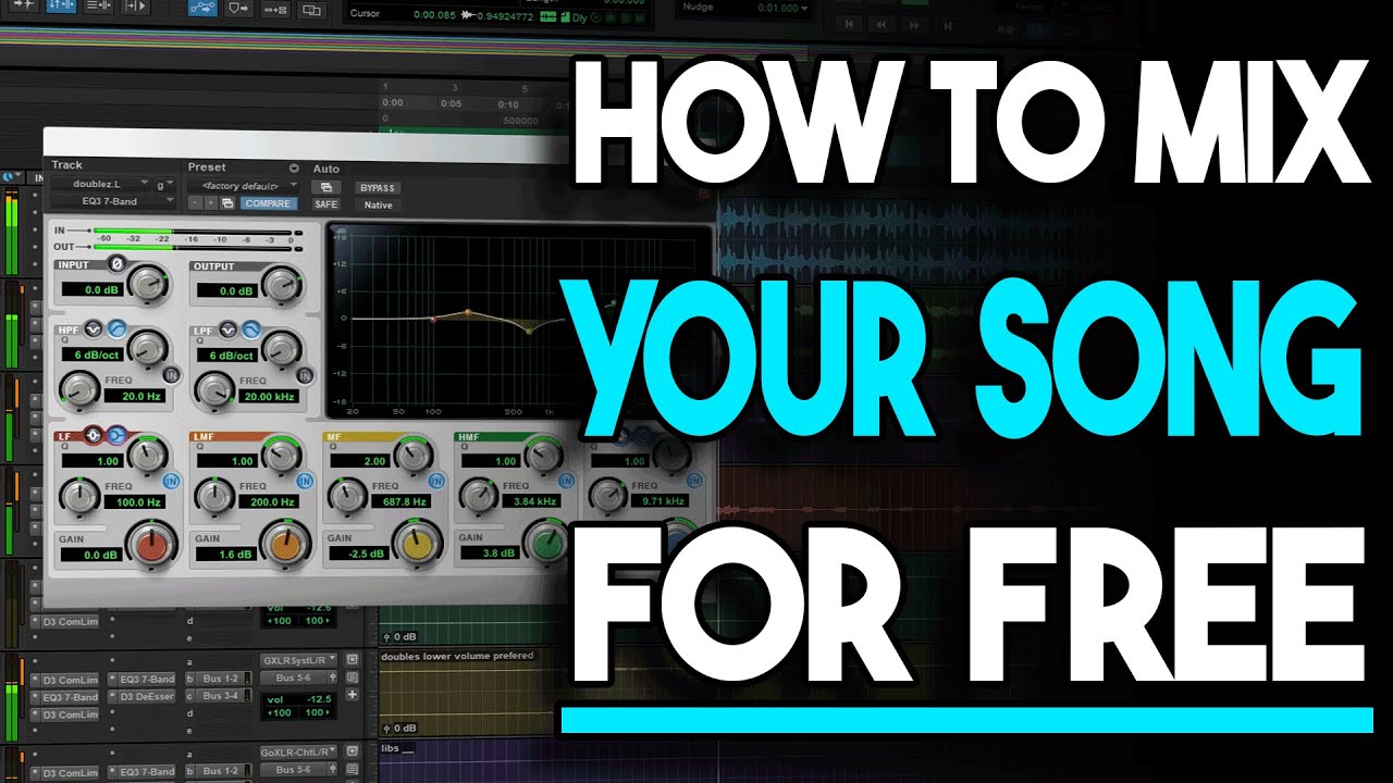 How To Mix & Master Your Song FOR FREE Using Pro Tools Intro Stock Plugins