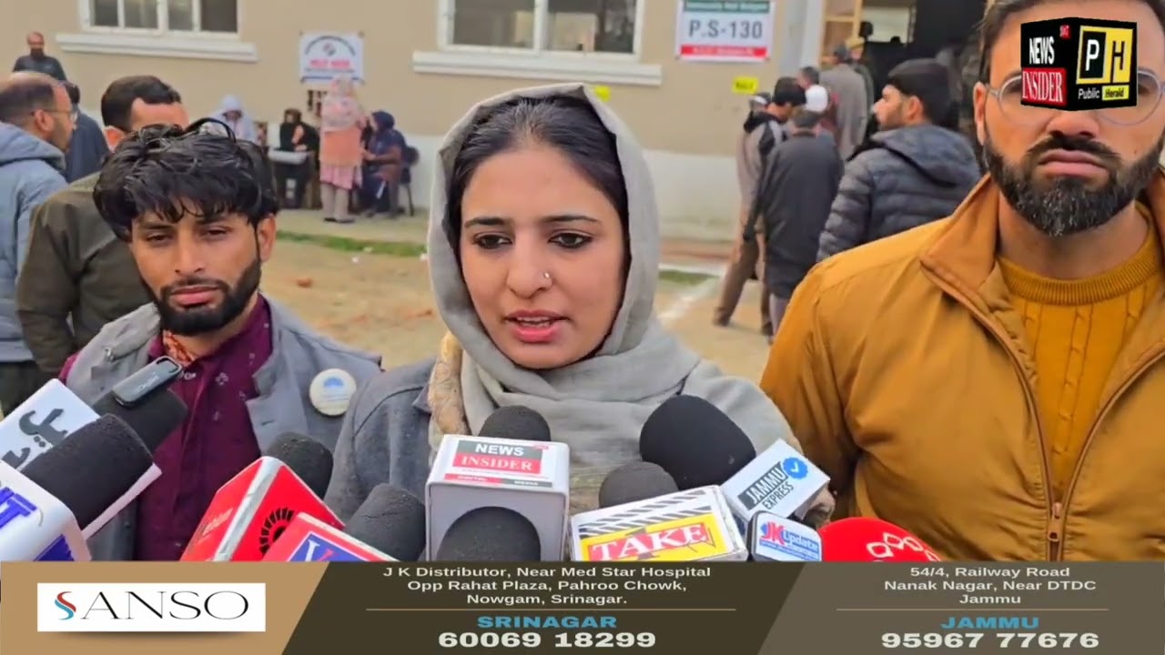 #Watch: AAP MLA Candidate Deeba Khan speaks on Budgam by-polls 