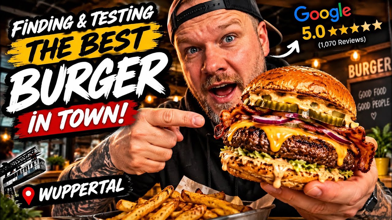 Google Reviews | My Top 5 Burger in Germany | Wuppertal