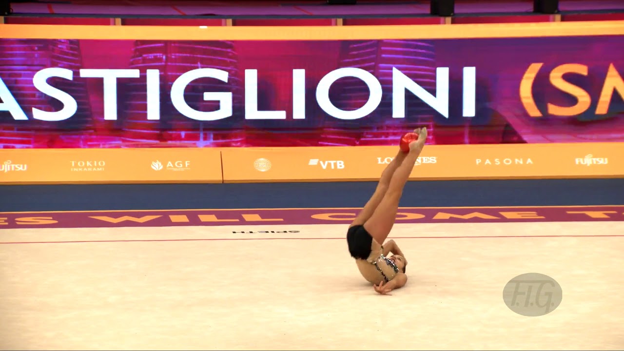 CASTIGLIONI Lucia (SMR) - 2019 Rhythmic Worlds, Baku (AZE) - Qualifications Ball