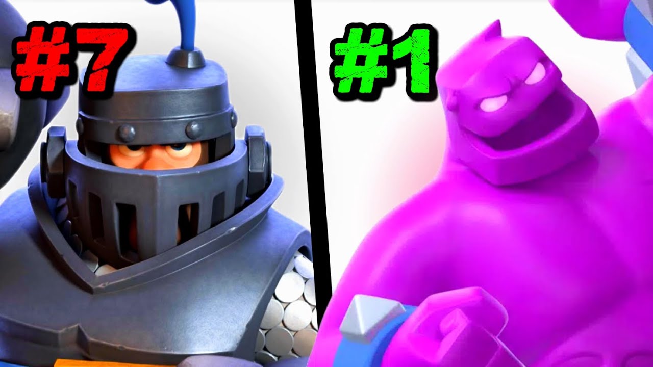 7 CARTAS QUE SOLO USAN LOS MANCOS EN CLASH ROYAL