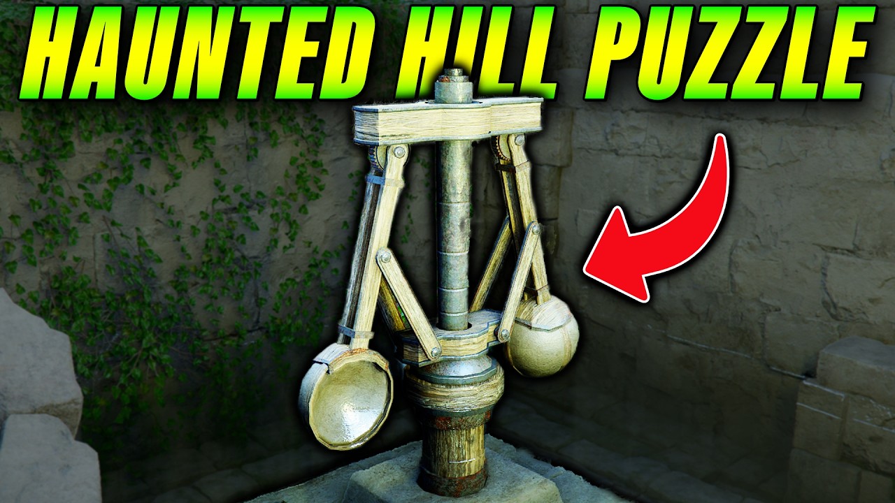 Haunted Hill Puzzle Crimson Desert | How to Drain the Water (Nature's Snare)