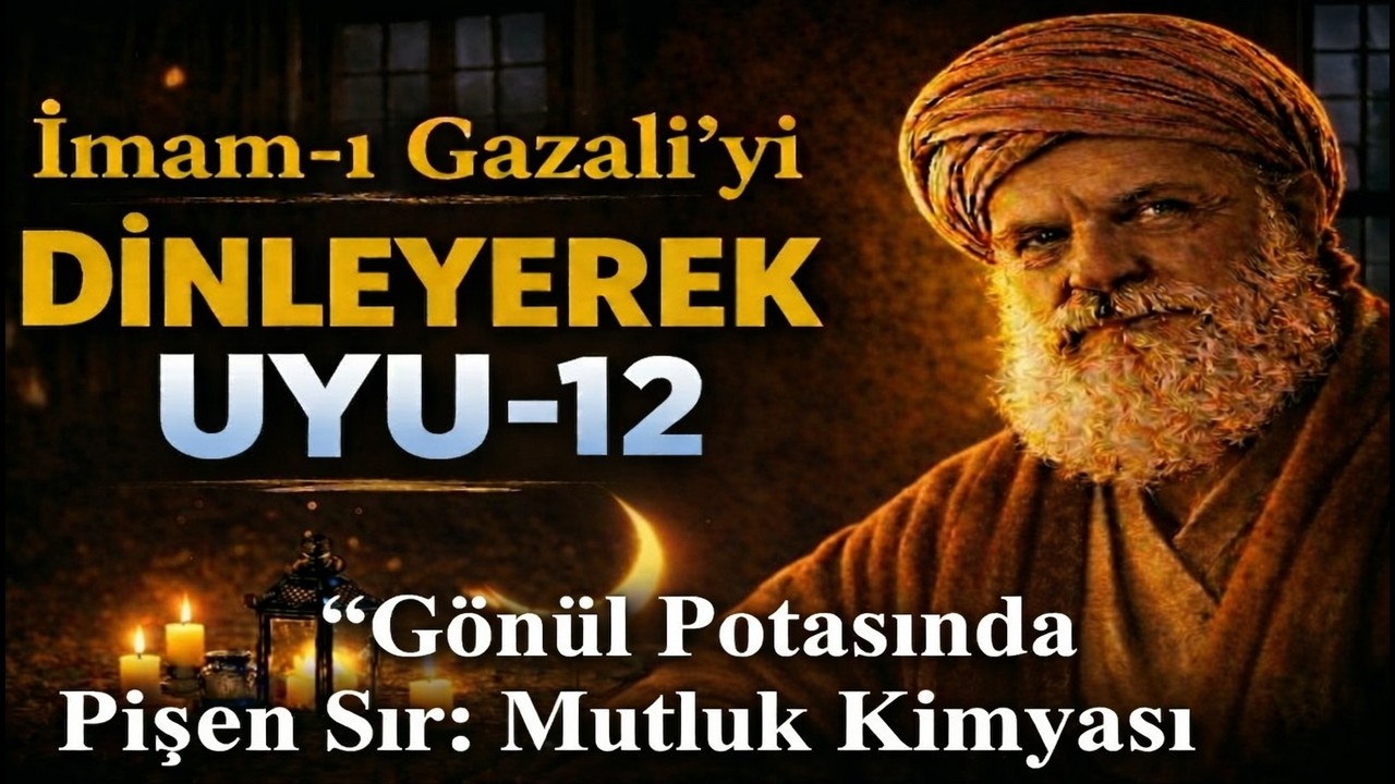 İmam-ı Gazali'yi Dinleyerek Uyu | Gönül Potasında Pişen Sır: Mutluluk Kimyası