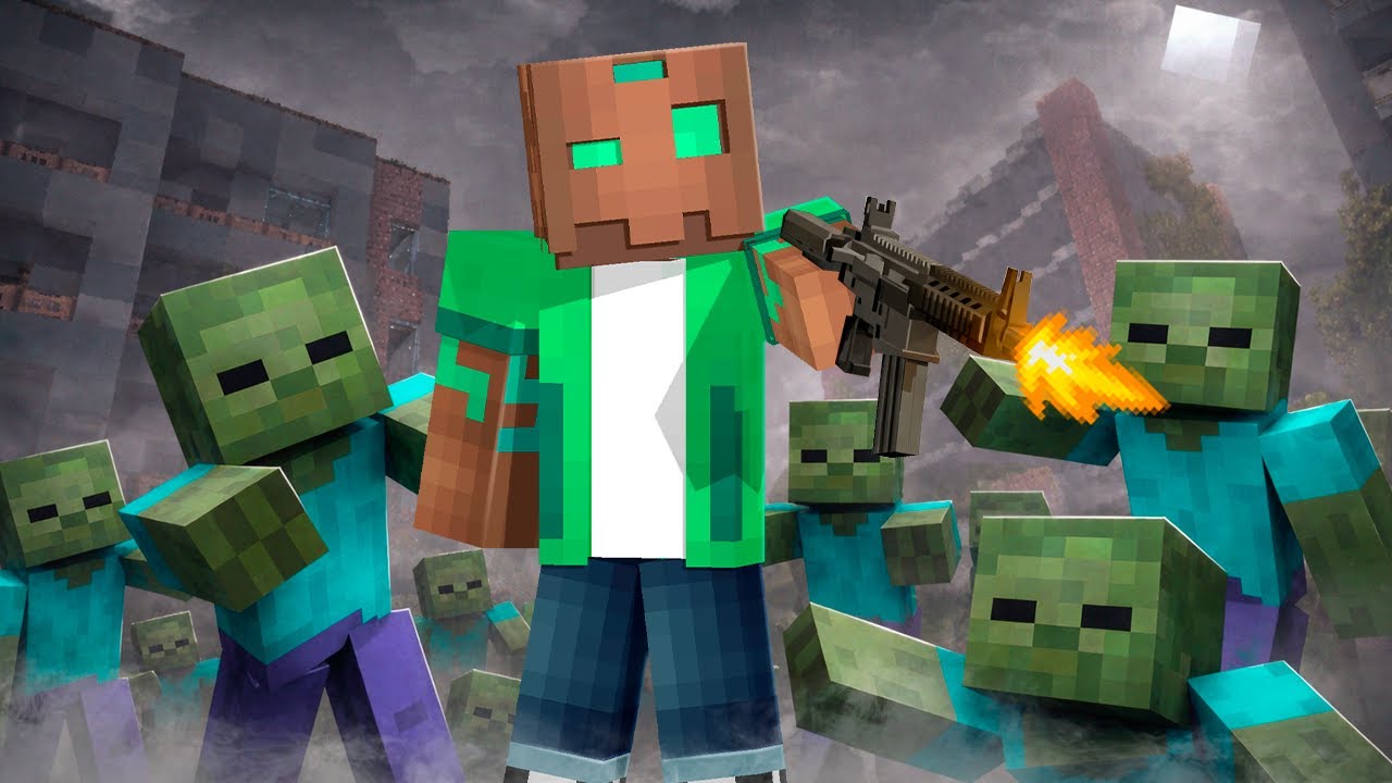 Sobreviví a un Apocalipsis Zombie en Minecraft!