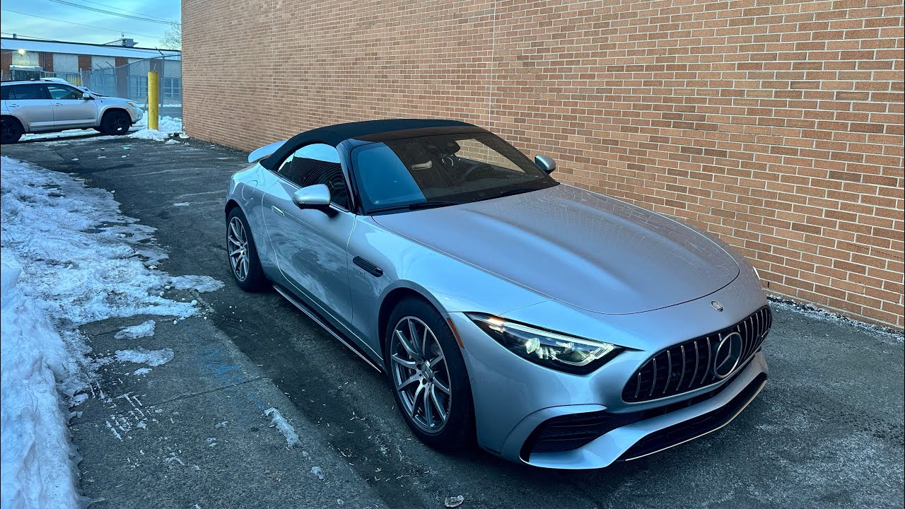 2023 Mercedes-Benz SL43 AMG Walk Around/Driving Video 