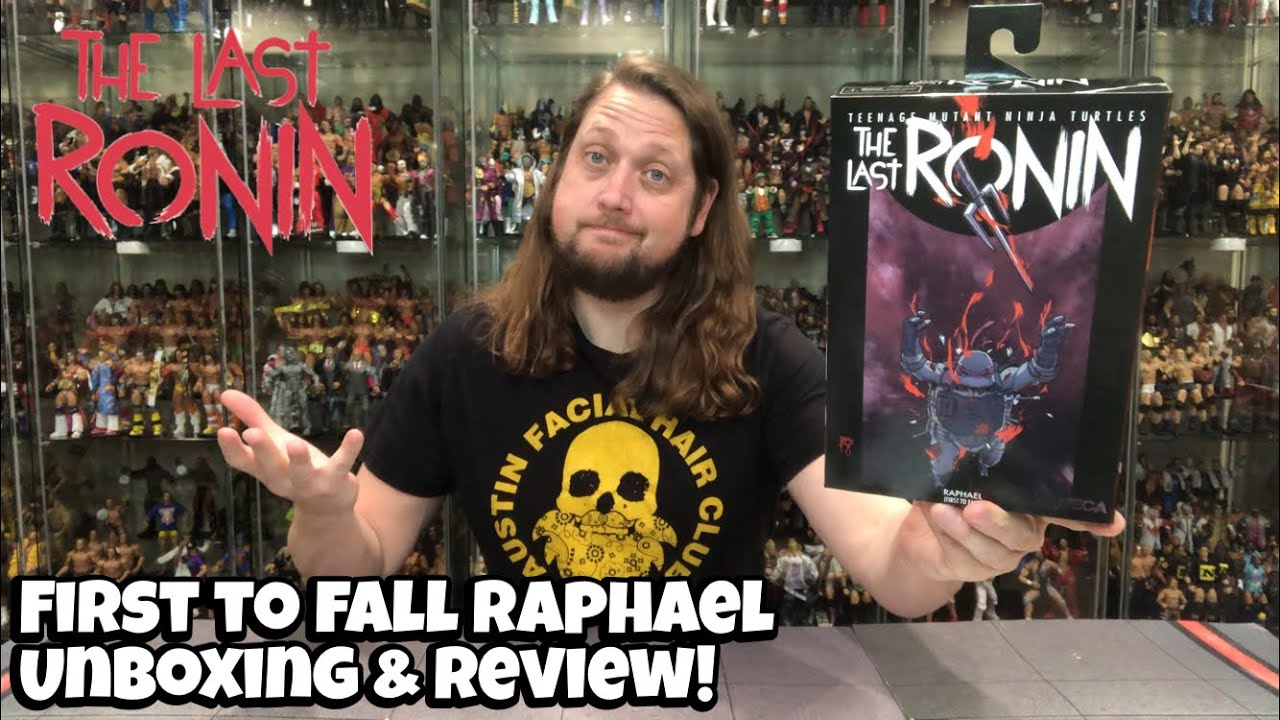 Raphael The Last Ronin First To Fall NECA Unboxing & Review!