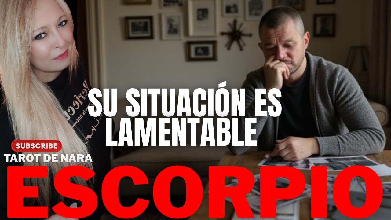 ESCORPIO♏ESTA RECORDANDO LO QUE HIZO PARA QUE LE PIDIERAS AYUDA!TIENE PANICO POR LO QUE DEBE LEGAL⚖️