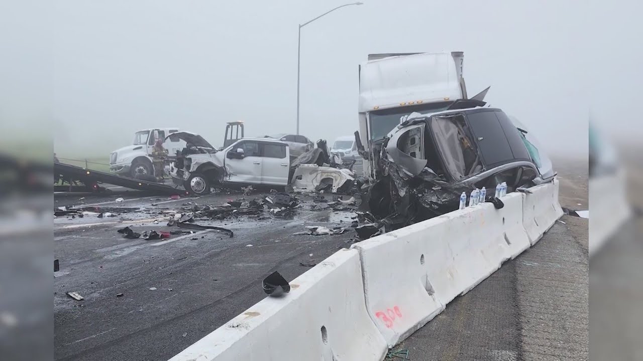 'Domino effect': How fog affected 59-vehicle pile-up near Earlimart