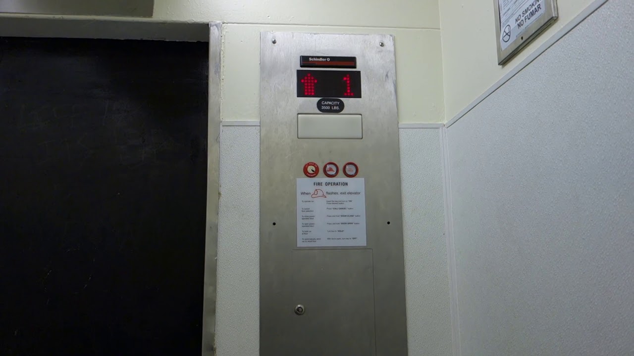 EPIC MOTOR!!!! Modded Westinghouse Traction Service Elevators at The Hyatt Regency, Sarasota, FL