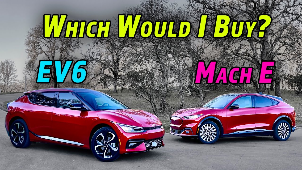 Which Is The Better EV? Ford Mustang Mach-E or Kia EV6?