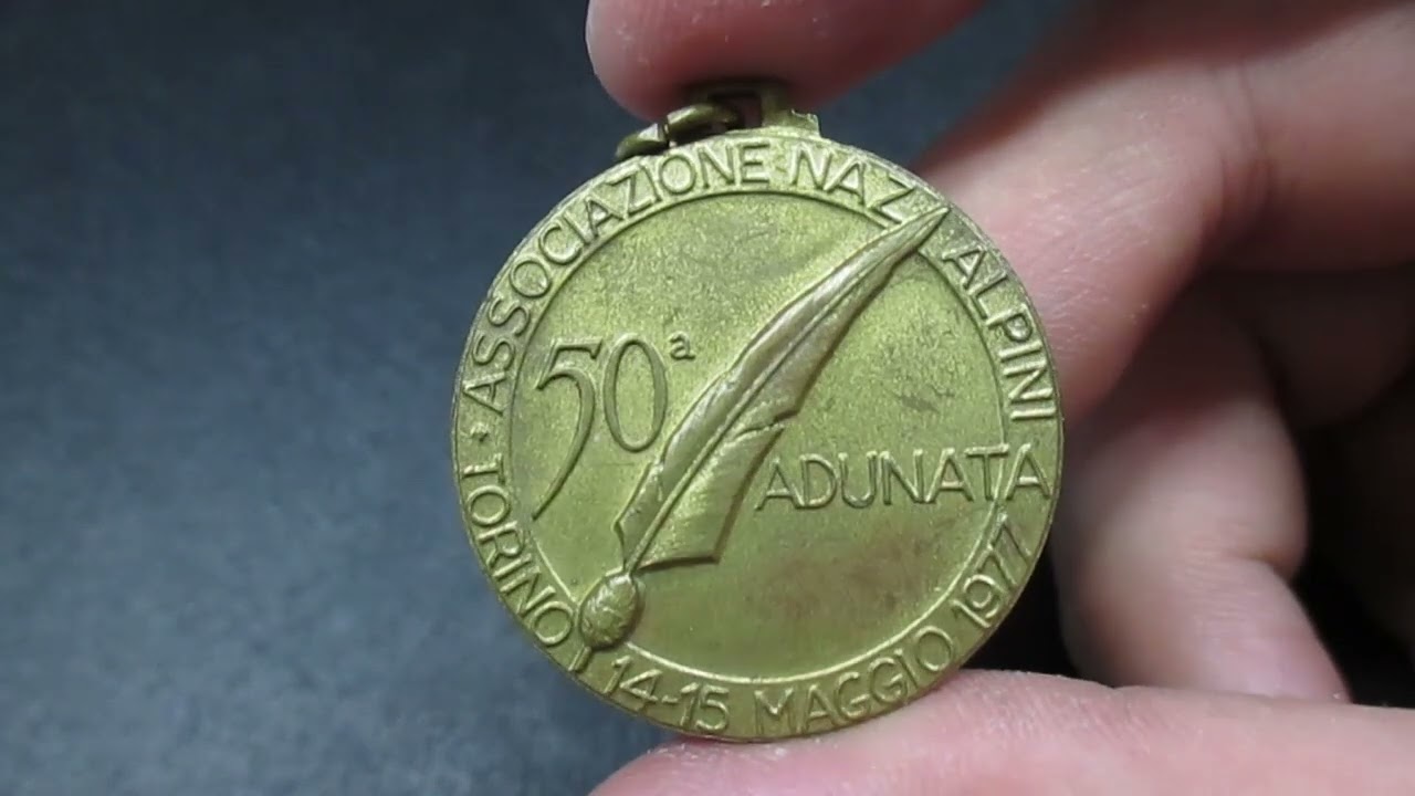 Medaglia 50° Adunata Nazionale degli Alpini - Torino 1977