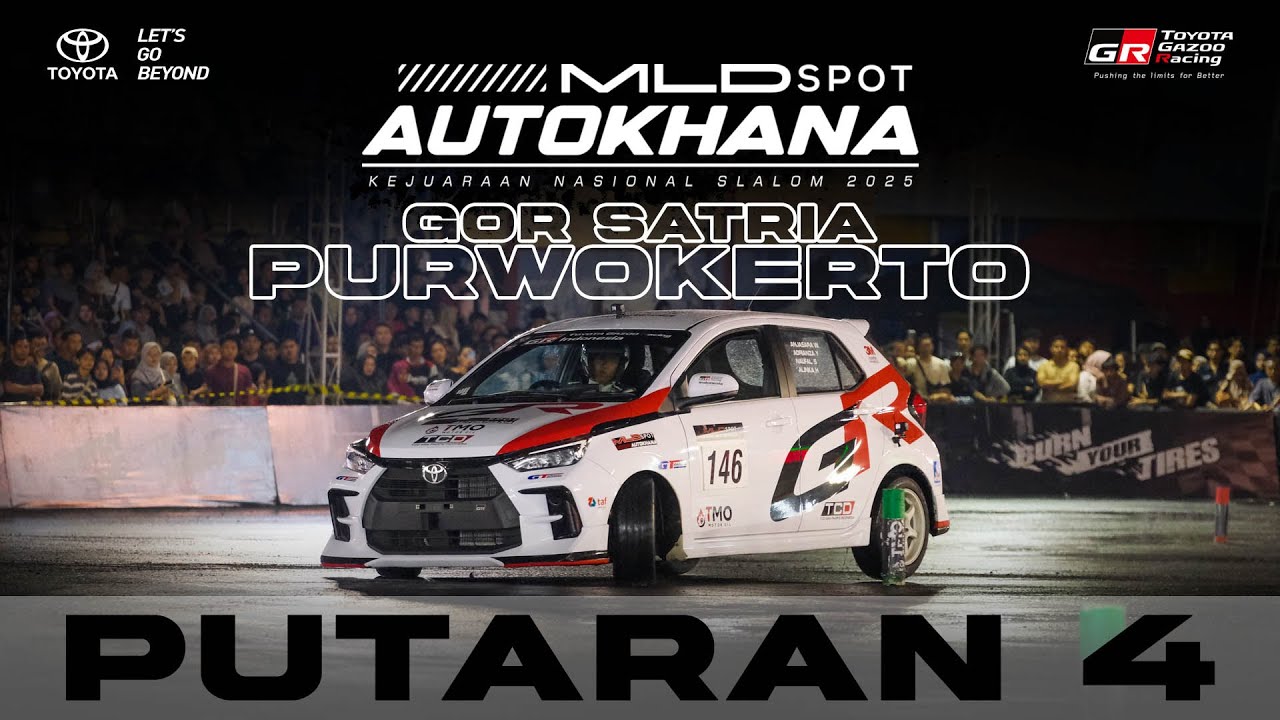 AUTOKHANA KEJURNAS SLALOM 2025 - PUT 4 PURWOKERTO #toyotagazooracingindonesia