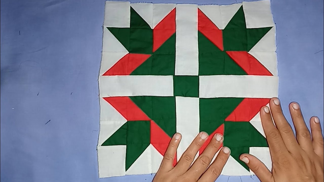 awesome flower 🌷 patchwork quilt block designs ,& beautiful ralli work design