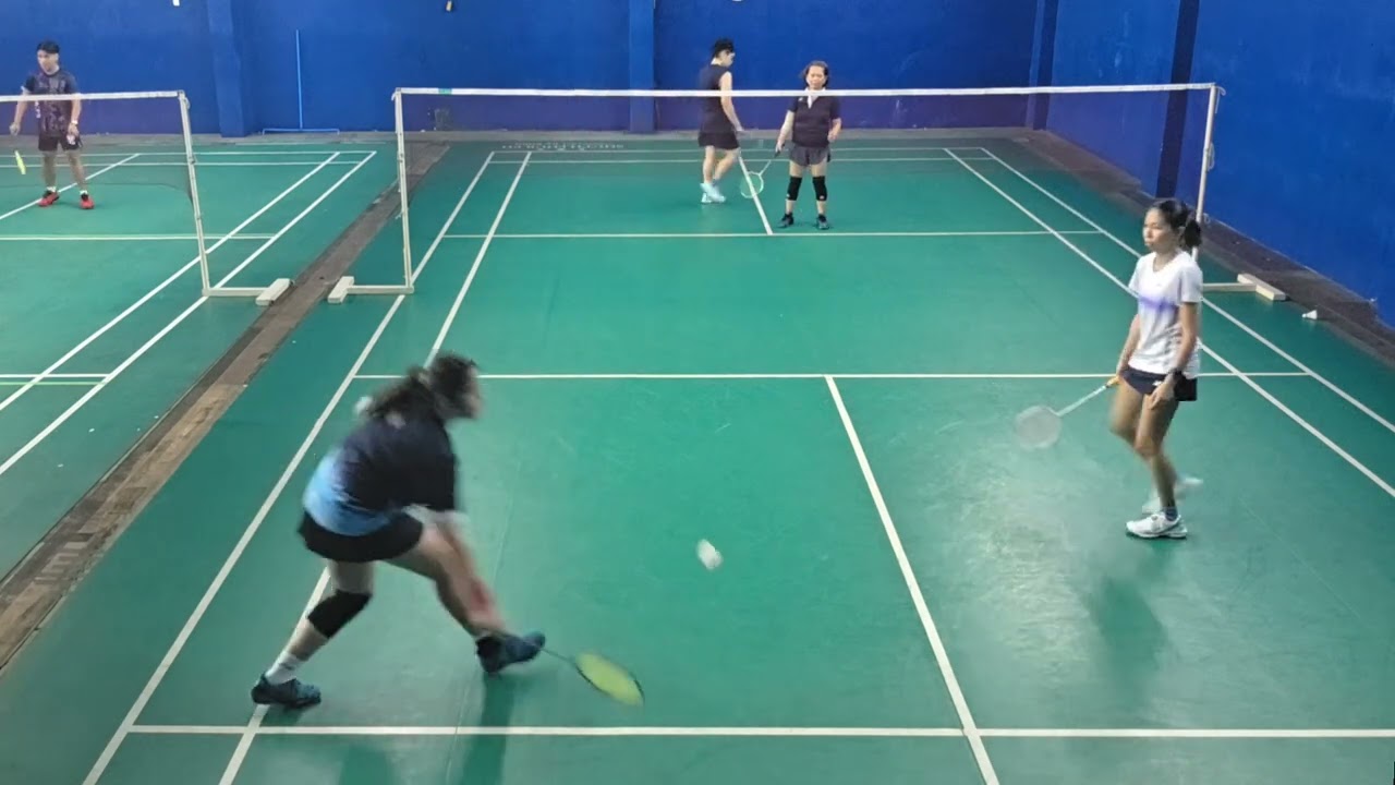 Ria & Zarina Vs Brij & Edit(Racket Squad)