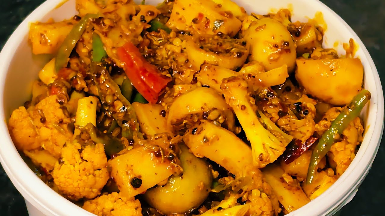 15Mint गोभी गाजर मूली नींबू हरी मिर्च का आचार👌।Gobhi Gajar Muli Hari Mirch Nimbu ka Achar।MixPickel 