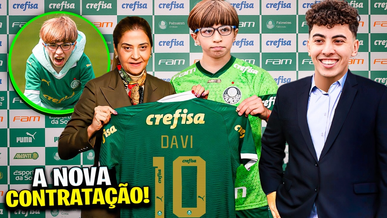 O PALMEIRAS CONVIDOU MEU IRM&Atilde;OZINHO PRA FAZER UMA PENEIRA!!