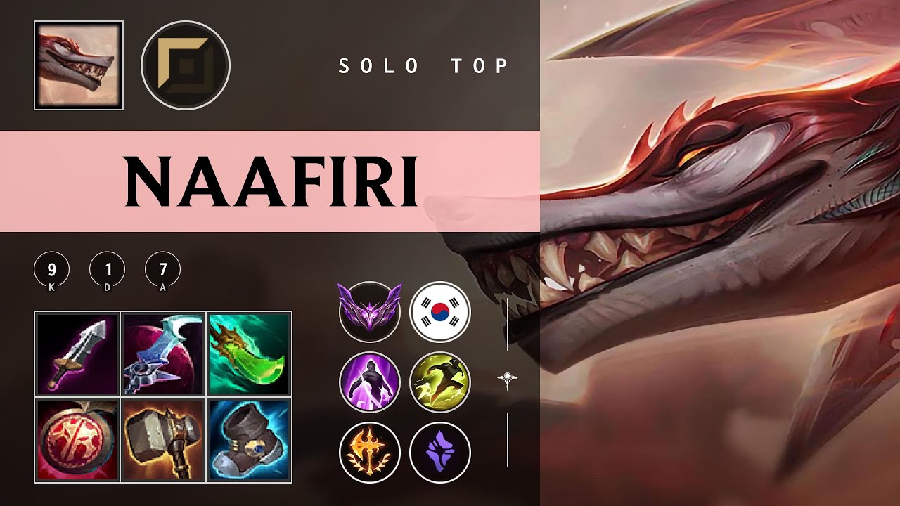 Naafiri Top vs Cho'Gath - KR Master Patch 25.24