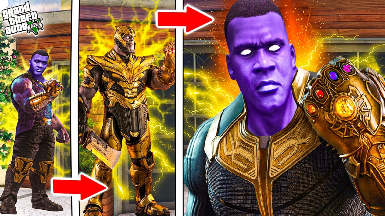 GTA 5 : Franklin Finding $1 To $1000000000 THANOS In GTA 5 ! (GTA 5 Mods)