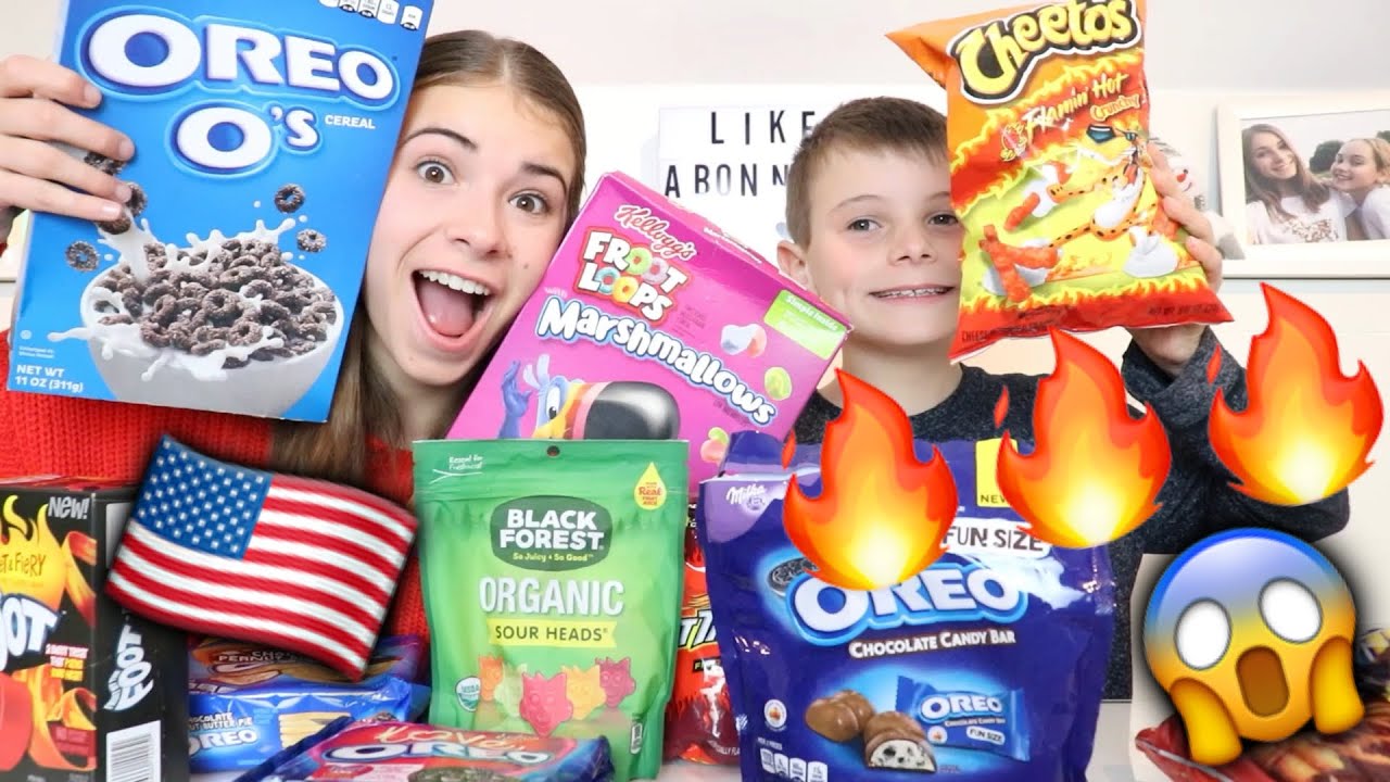 HEETSTE SNOEP OOIT!?!🔥😱AMERIKAANS SNOEP PROEVEN!🇺🇸